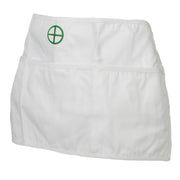 Earth Embroidered 3 Pockets Chef's Apron - White OSFM