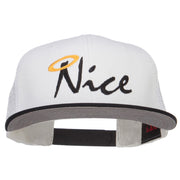 Nice Embroidered Mesh Snapback Cap