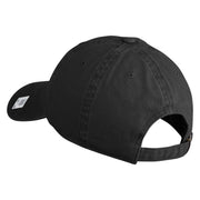 Veteran US Marine Corps Embroidered Washed Cotton Twill Brass Cap - Black OSFM