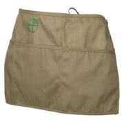 Earth Embroidered 3 Pockets Chef's Apron - Khaki OSFM