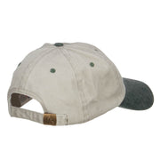 Tennis Racket Embroidered Two Tone Cap