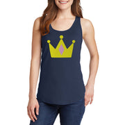 Princess Peach's Crown Ladies Core Cotton Tank Top