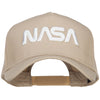 3D NASA Letters Logo Embroidered Twill 5 Panel Cap