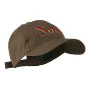 Christmas Noel Shadow Embroidered Cap