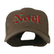 Christmas Noel Shadow Embroidered Cap