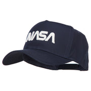 3D NASA Letters Logo Embroidered Twill 5 Panel Cap