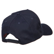 3D NASA Letters Logo Embroidered Twill 5 Panel Cap