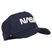 3D NASA Letters Logo Embroidered Twill 5 Panel Cap