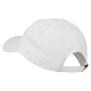 Number 1 Mom Embroidered Washed Cap