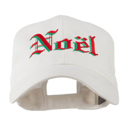 Christmas Noel Shadow Embroidered Cap