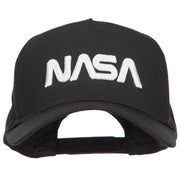 3D NASA Letters Logo Embroidered Twill 5 Panel Cap