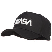 3D NASA Letters Logo Embroidered Twill 5 Panel Cap