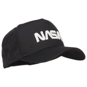 3D NASA Letters Logo Embroidered Twill 5 Panel Cap