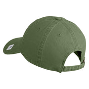 Retired US Marine Corps Embroidered Washed Cotton Twill Brass Cap - Olive OSFM