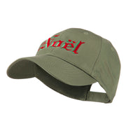 Christmas Noel Shadow Embroidered Cap