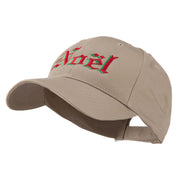 Christmas Noel Shadow Embroidered Cap