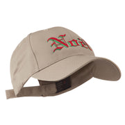 Christmas Noel Shadow Embroidered Cap