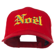 Christmas Noel Shadow Embroidered Cap