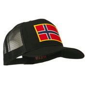 Norway Flag Patched Mesh Cap