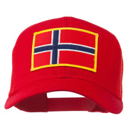 Norway Flag Patched Mesh Cap