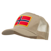 Norway Flag Patched Mesh Cap