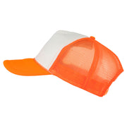 Neon Polyester Foam Front Trucker