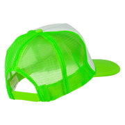 Neon Polyester Foam Front Trucker