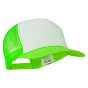 Neon Polyester Foam Front Trucker