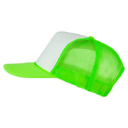 Neon Polyester Foam Front Trucker