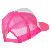 Neon Polyester Foam Front Trucker