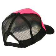 Neon Polyester Foam Front Trucker