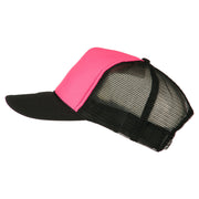 Neon Polyester Foam Front Trucker