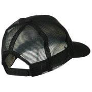 Number 1 DAD Embroidered Youth Foam Mesh Cap