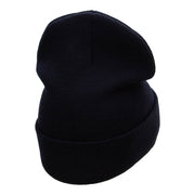 Petty Officer Veteran Embroidered Long Knitted Beanie