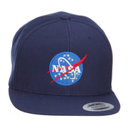 NASA Insignia Embroidered Snapback Cap