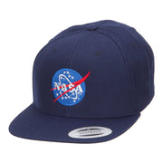 NASA Insignia Embroidered Snapback Cap