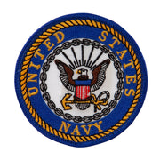 United States Navy Embroidered Circular Shape Military Patch