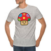 Happy Toad Mushroom Graphic Design Deluxe Jersey T-Shirt