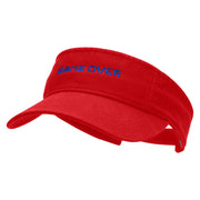 Game Over Embroidered Pro Style Cotton Twill Washed Visor