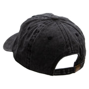 Retro Blocks Embroidered Unstructured Cotton Cap