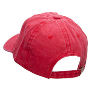 Retro Blocks Embroidered Unstructured Cotton Cap