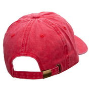 Retro Blocks Embroidered Unstructured Cotton Cap