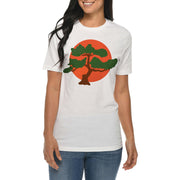 Japanese Bonsai Graphic Design Deluxe Jersey T-Shirt