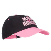 Maid of Honor Embroidered Two Tone Cap