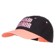 Maid of Honor Embroidered Two Tone Cap