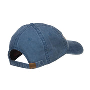 Number One Grandma Embroidered Washed Cap