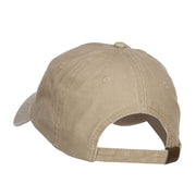 Number One Grandma Embroidered Washed Cap