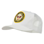 US Navy Retired Circle Patched Mesh Cap