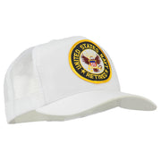 US Navy Retired Circle Patched Mesh Cap