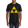 Triforce Zelda Graphic Men's Premium  Crew Neck Tee Shirt